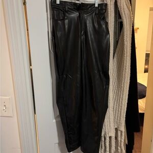 Abercrombie Leather Pants